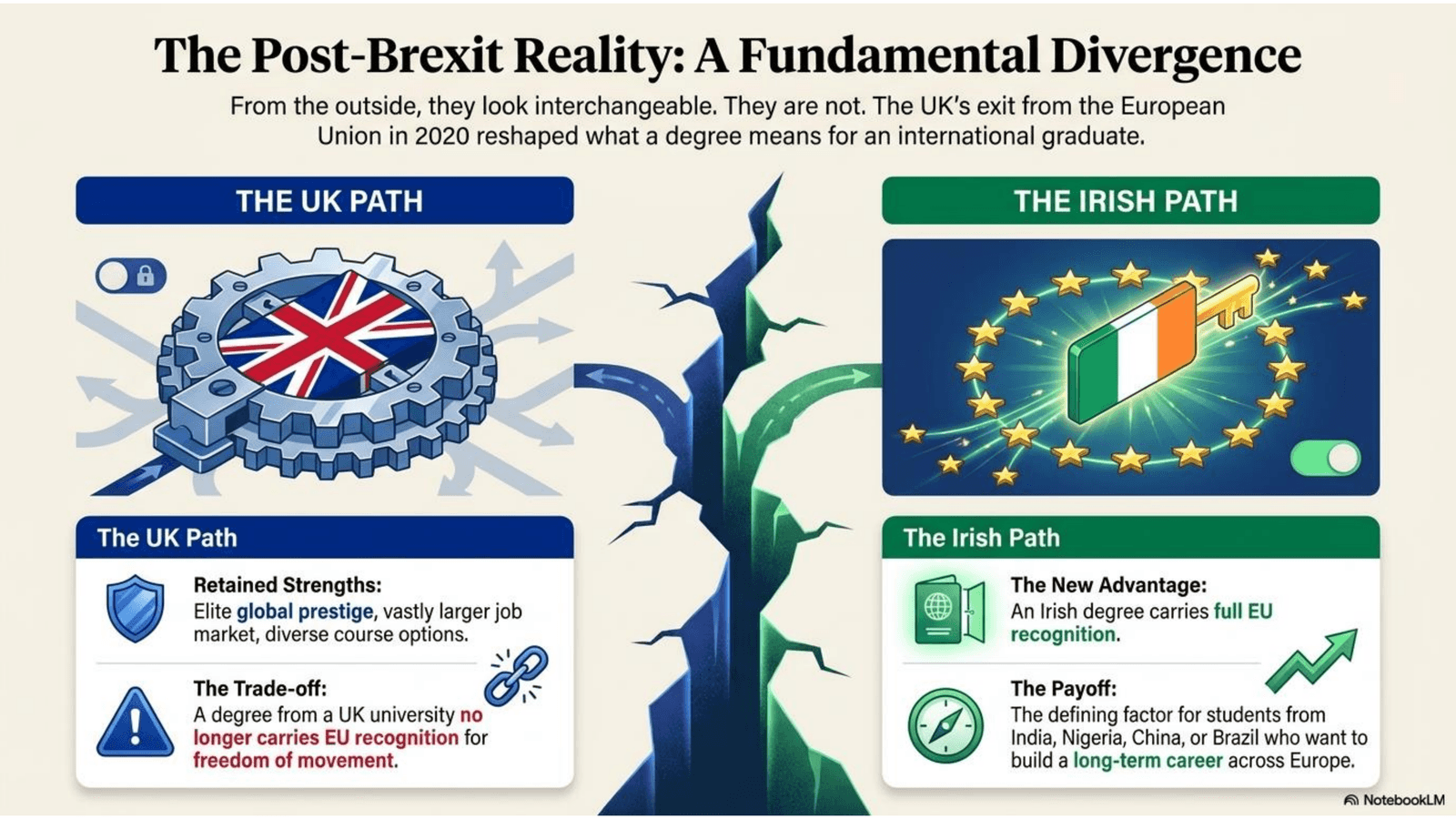 Post Brexit Reality: The 2026 Student Crossroads - Ireland vs UK vs Northern Ireland